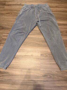 TALENTLESS Slate Gray Fleece Drawstring Joggers